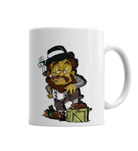 Leprechaun Kupa Bardak Porselen
