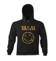Nirvana - Come As You Are Siyah Erkek Kapşonlu