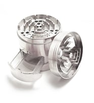 Çekmeceli 60 mm. Silver Grinder Herbal Parçalayıcı pz38slv