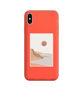 Turuncu Lansman Kılıf iPhone XS