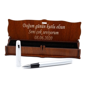 Ahşap Kutulu Roller Kalem