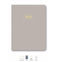 Notes Mini Defter Çizgili Kum 14x20 cm