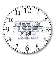 Ready Player One Jogador 1 Duvar Saati Bombeli Gercek Cam