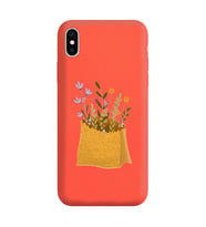 Turuncu Lansman Telefon Kılıfı Iphone XS