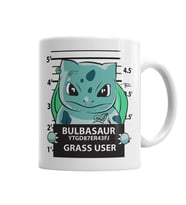 Bulbasaur Bad Boy Pokemon Kupa Bardak Porselen