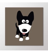 Arty Tablo Köpek Tablo (Karışık)
