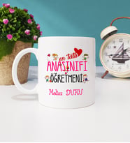 Mesajlı Anasınıfı Öğretmeni Kupa Bardak