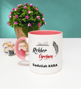 Rehber Öğretmen Kupa Bardak Pembe