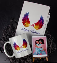 Kişiye Özel Defter Kalem Kupa Ve Fotoğraflık Seti 85772