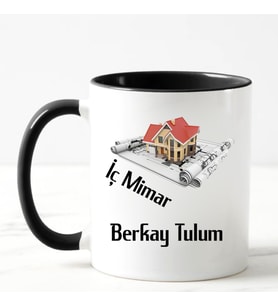 İç Mimar Kupa Bardağı Siyah