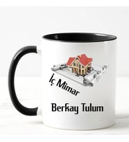 İç Mimar Kupa Bardağı Siyah