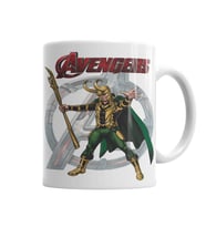 Marvel Süper Kahraman Avengers Loki Kupa Bardak Porselen