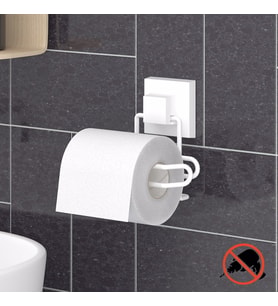 TEKNOTEL DELME VİDA MATKAP YOK! easyFIX YAPIŞKANLI TUVALET KAĞITLIK BEYAZ EF271