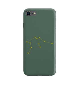 Kova Burcu (Aquario) Yıldız Haritası Tasarımlı Kılıf iPhone 8