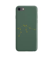 Kova Burcu (Aquario) Yıldız Haritası Tasarımlı Kılıf iPhone 8