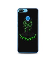 Black Panter Tasarım Süper Şeffaf Silikon Telefon Kılıfı Huawei Honor 9 Lite 