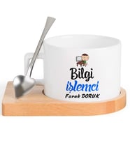 Bilgi İşlemci  FİNCAN Seti (Beyaz)