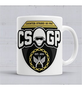 Counter Strike Global Offensive Sniper CS GO GP Baskılı Porselen