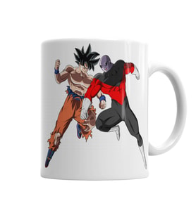 Goku Ve Jiren Kupa Bardak Porselen