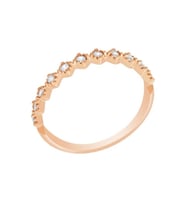 Diamond Line-Gülaylar Altın 14 Ayar Koleksiyon Yüzük
