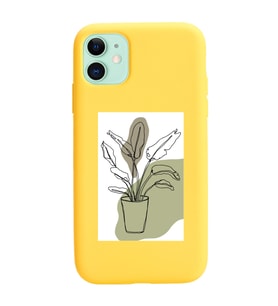 Sarı Lansman Telefon Kılıfı Iphone 11
