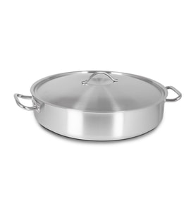 Kapp Çelik Tencere - Silindirik 50x10 cm - 20 Lt (Metal)