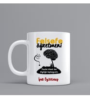Felsefe Öğretmeni İçin Hediye Kupa Bardak Kişiye Özel Hediye Z66