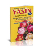 10 Adet Orta Boy Ekonomik Yasin  Karton Kapak, Renkli Baskı