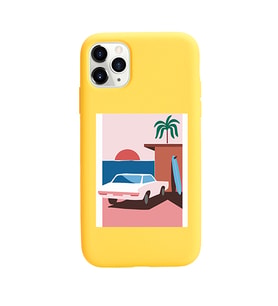Sarı Lansman Telefon Kılıfı Iphone 11 Pro Max