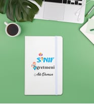 Kişiye Özel Sınıf Öğretmeni Temalı Siyah Defter