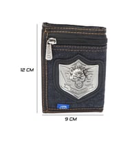 MODA A421 SİYAH KUMAŞ CIRTLI CÜZDAN
