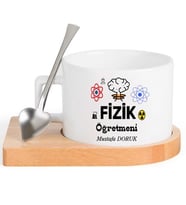 Fizik Öğretmeni  FİNCAN Seti (Beyaz)
