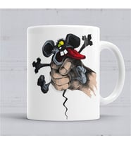 Crying Mouse Help Kupa Bardak Porselen