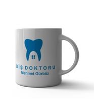 Diş Hekimlerine Özel Kupa Bardak (Çok Renkli)