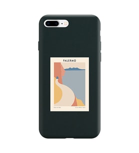 Siyah Lansman Telefon Kılıfı Iphone 7 Plus