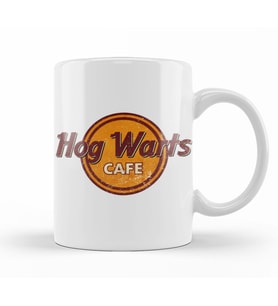 Harry Potter  Hogwarts Cafe Kupa Bardak Porselen