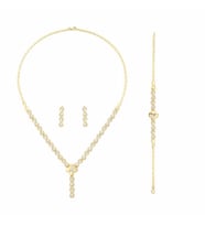 Fantezi Set 21,00 Gram 14 Ayar Altın (Sarı)