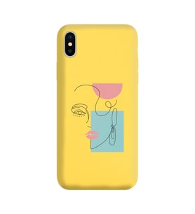 Sarı Lansman Kılıf iPhone X