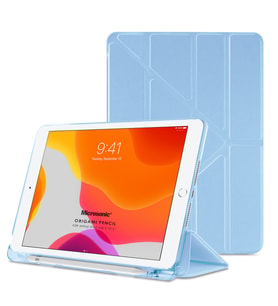 Microsonic Apple iPad Air 3 10.5'' 2019 Kılıf (A2152-A2123-A2153-A2154) Origami Pencil Mavi