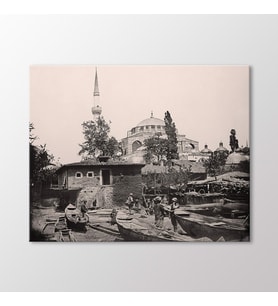Arty Tablo Tophane İskelesi ve Kılıç Ali Paşa Camii, 1853 Tablo (Karışık)
