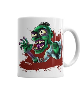 Zombi  Kupa Bardak Porselen