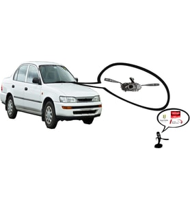 TOYOTA COROLLA SİNYAL VE SİLECEK ÜNİTESİ KOLU AE101 1993 - 1997