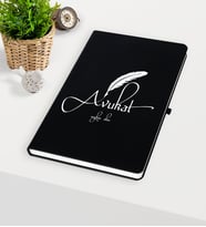BK Gift Kişiye Özel Avukat Temalı Siyah Defter - 6