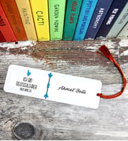 Erkek Almanca Öğretmeni Kitap Ayracı