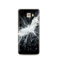 Gökdelen Tasarım Süper Şeffaf Silikon Telefon Kılıfı Samsung C7 Pro 