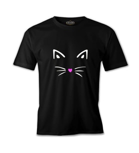 Kedi III Siyah Erkek Tshirt