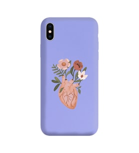 Mor Lansman Kılıf iPhone XS