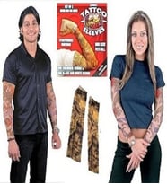 Giyilebilir Dövme Kol dövme Çorap Dövme 1 Çift 2 Adet Tattoo Sleeves