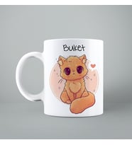 Sevimli Kedi Kupası Kişiye Özel