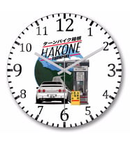 Hakone Nissan  Skyline R32 Duvar Saati Bombeli Gercek Cam